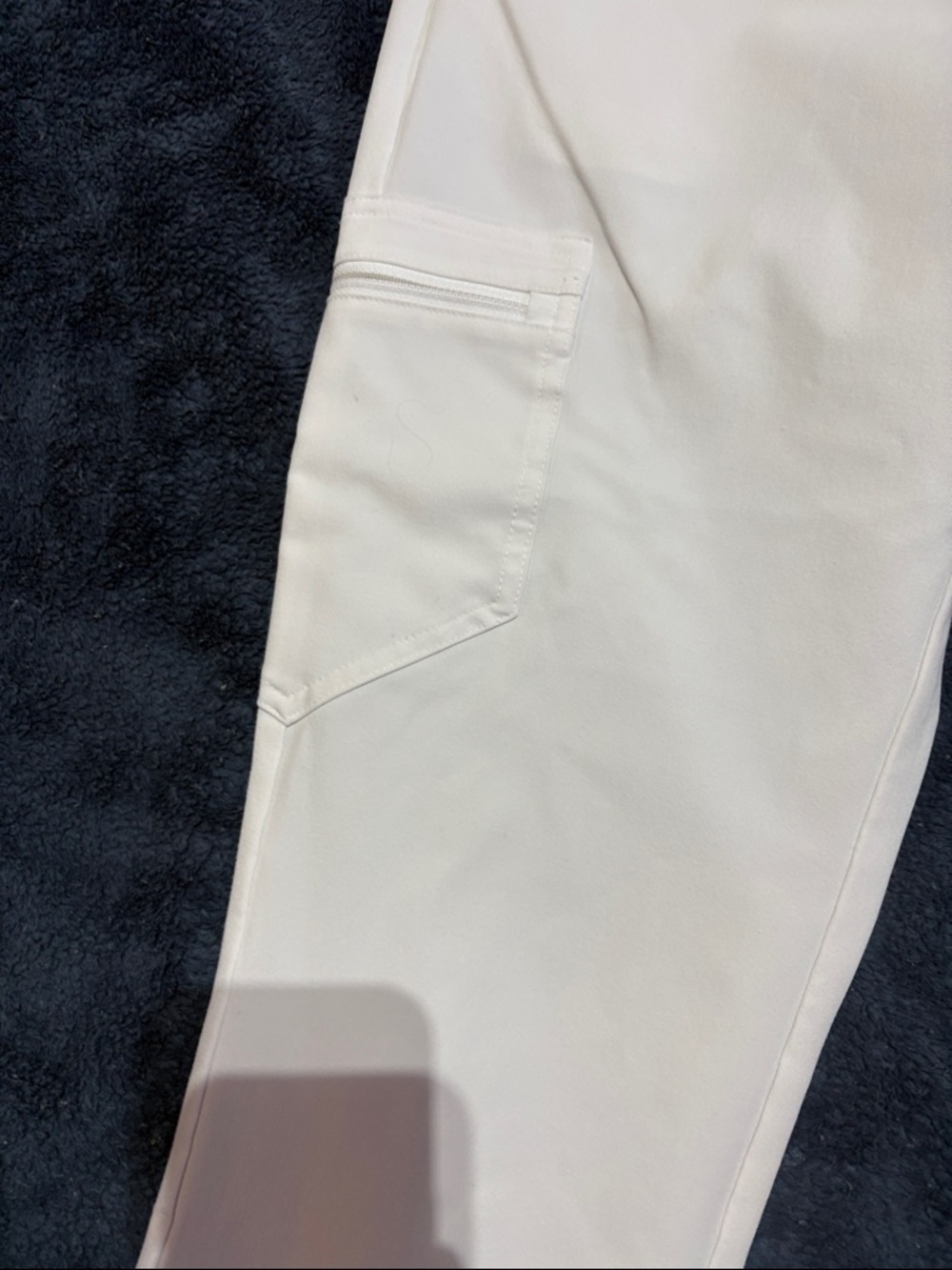 Figs White Optic White Jogger Scrub Pants - Picture 3 of 6